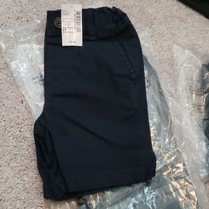Navy uniform shorts
